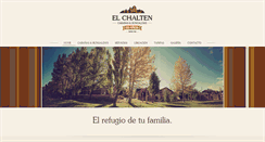 Desktop Screenshot of elchalten.net